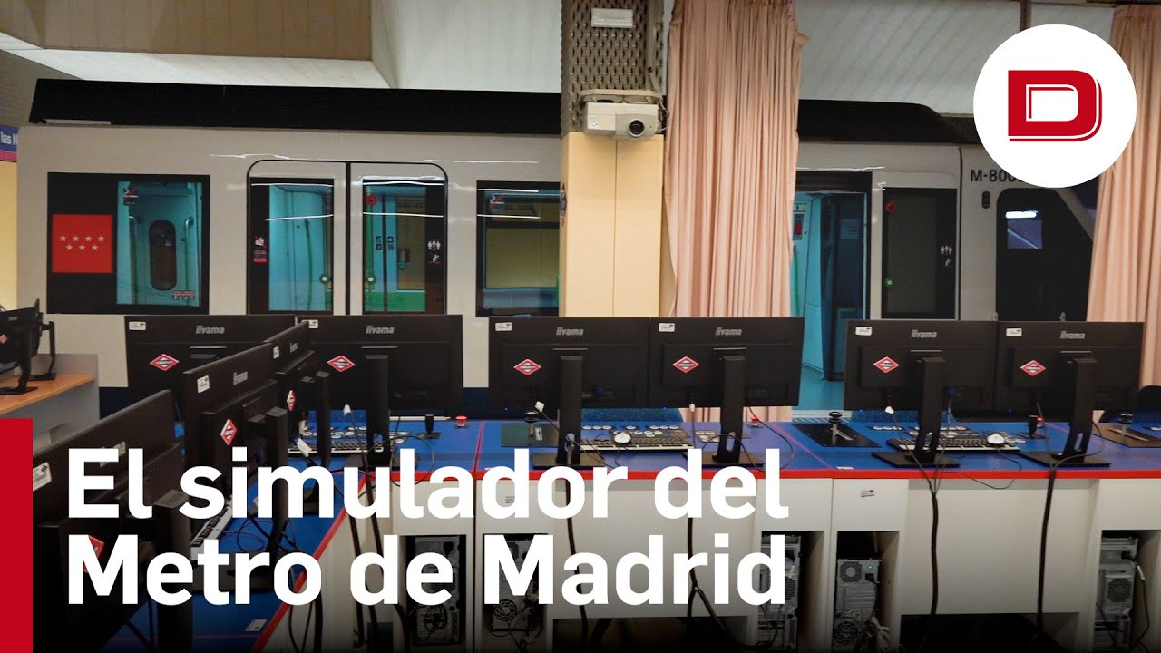 Así funciona el espectacular simulador de Metro de Madrid: la clave de la seguridad del suburbano