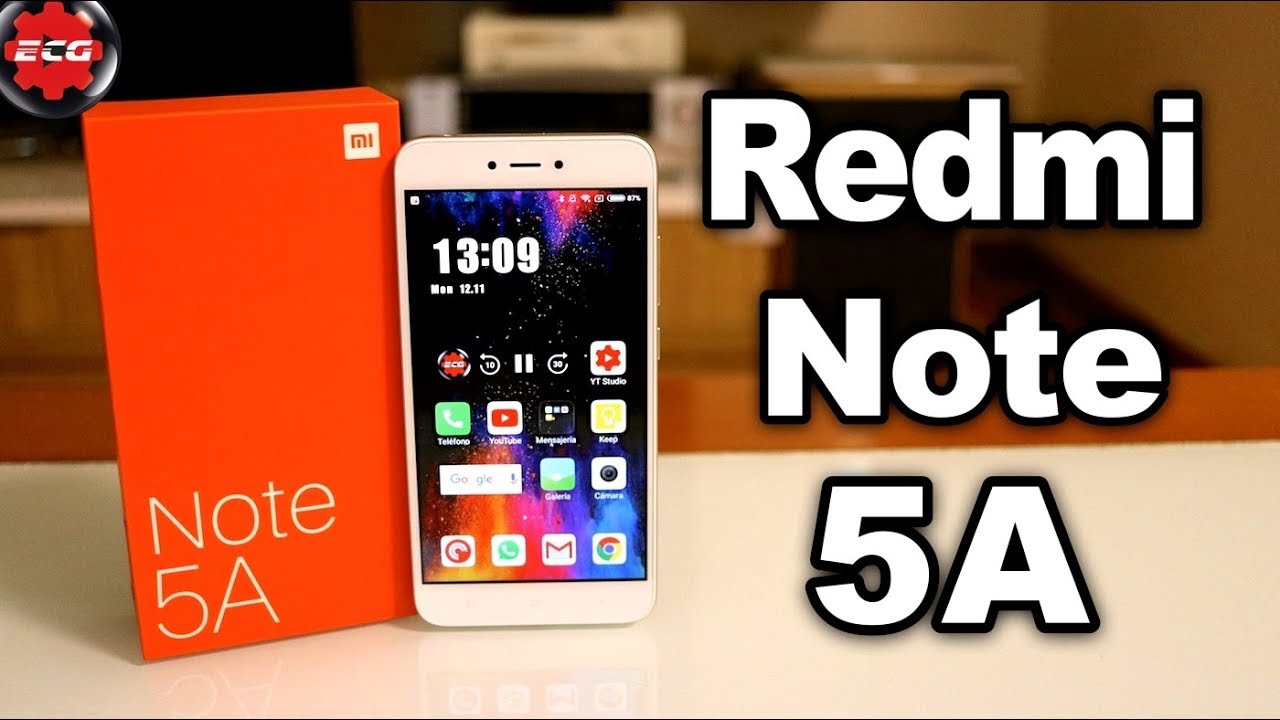Xiaomi RedMI Note 5A Review completa en español