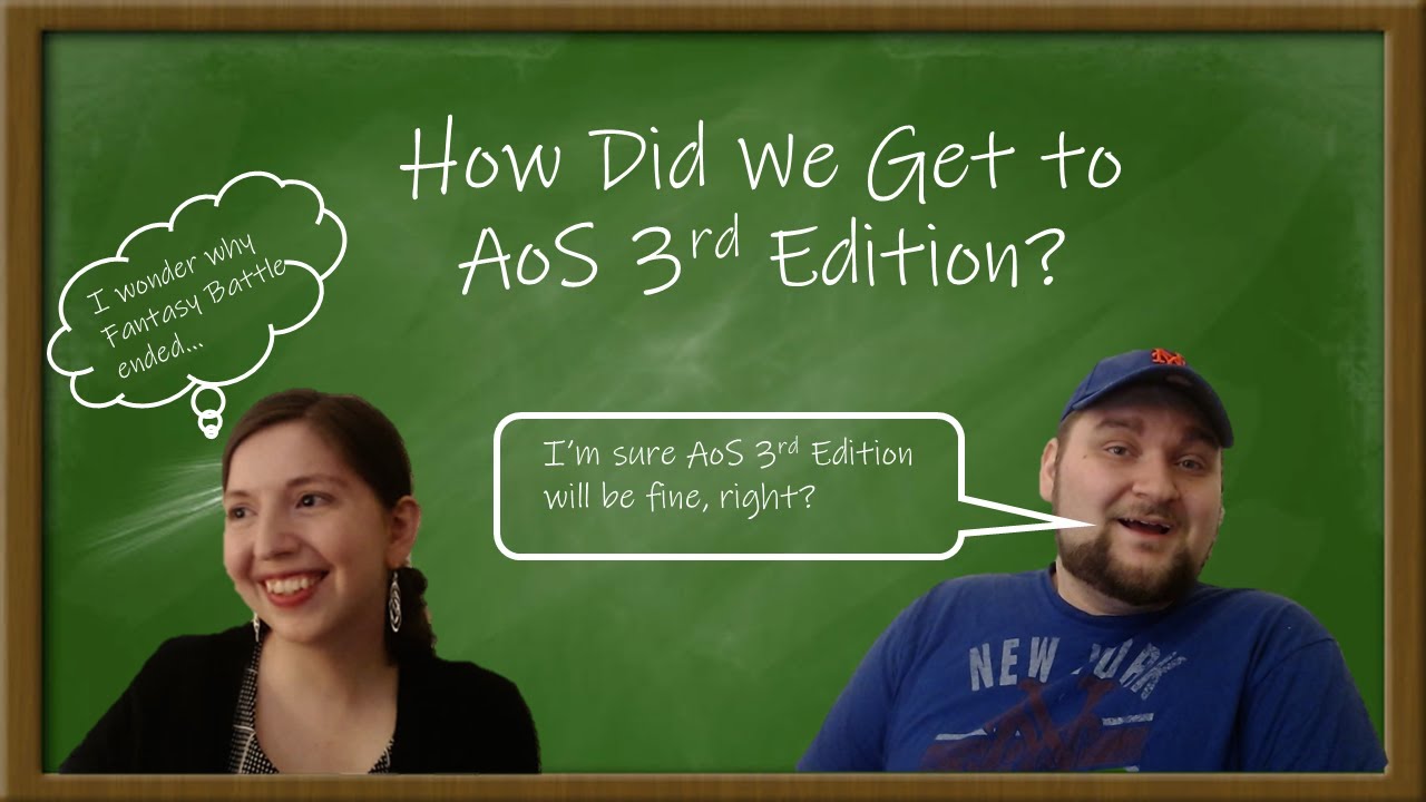 AoS General Class &mdash; How did we get to AoS 3.0?