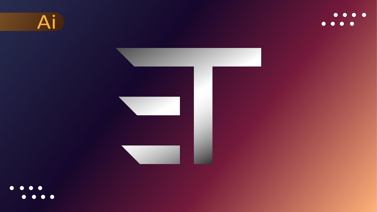 Tech Logo Design - Illustrator Logo Design Tutorial