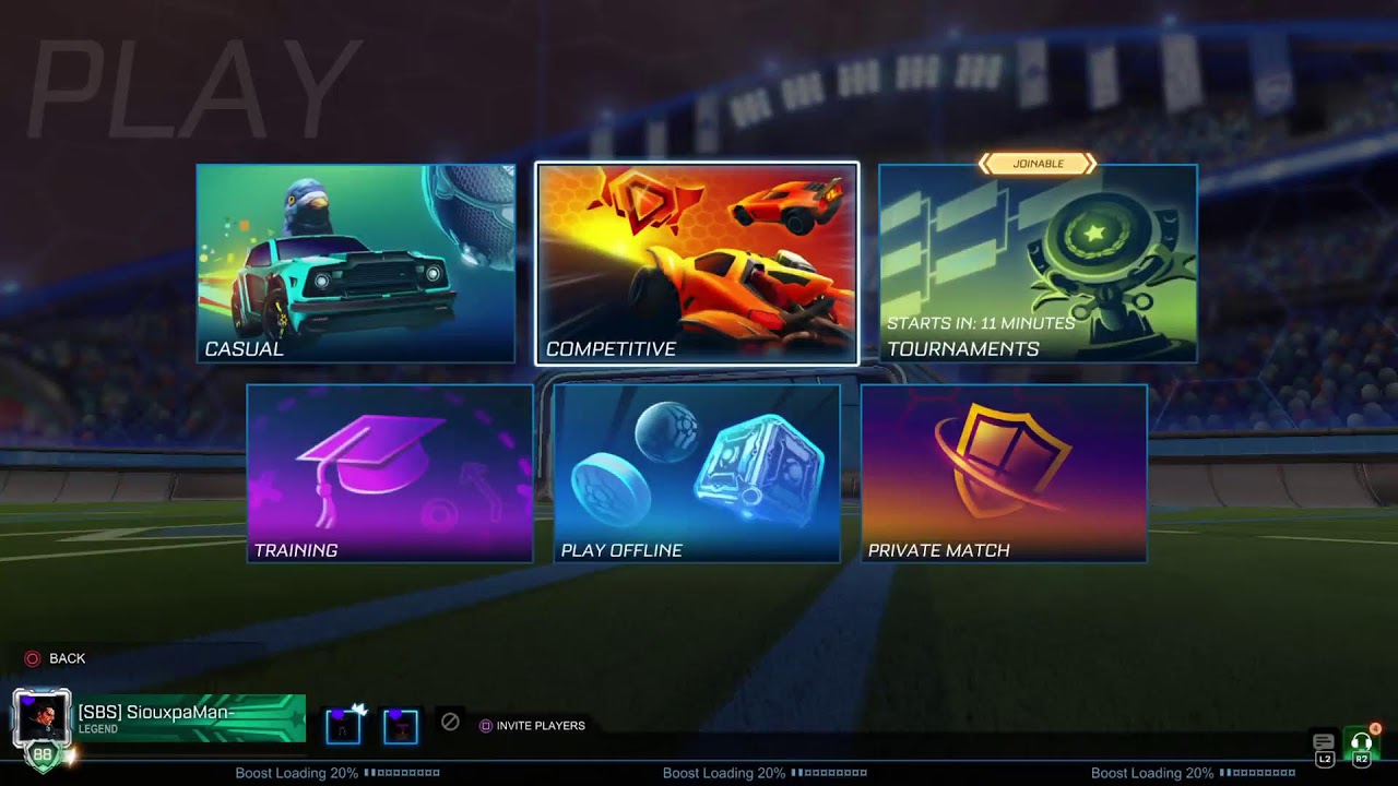 Rocket League tournament
