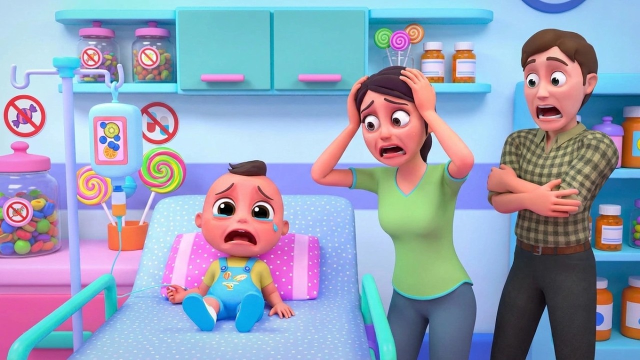 Medicine or Candy? 🚫🍬 Fun & Educational German Children's Songs | Baby Berry