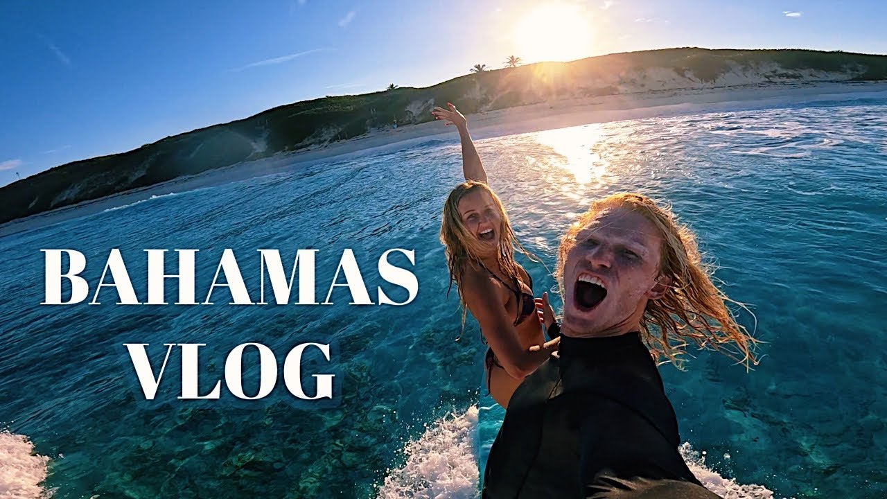 BAHAMAS VLOG (diving, tandem surfing, cliff jumping, & cave exploration)