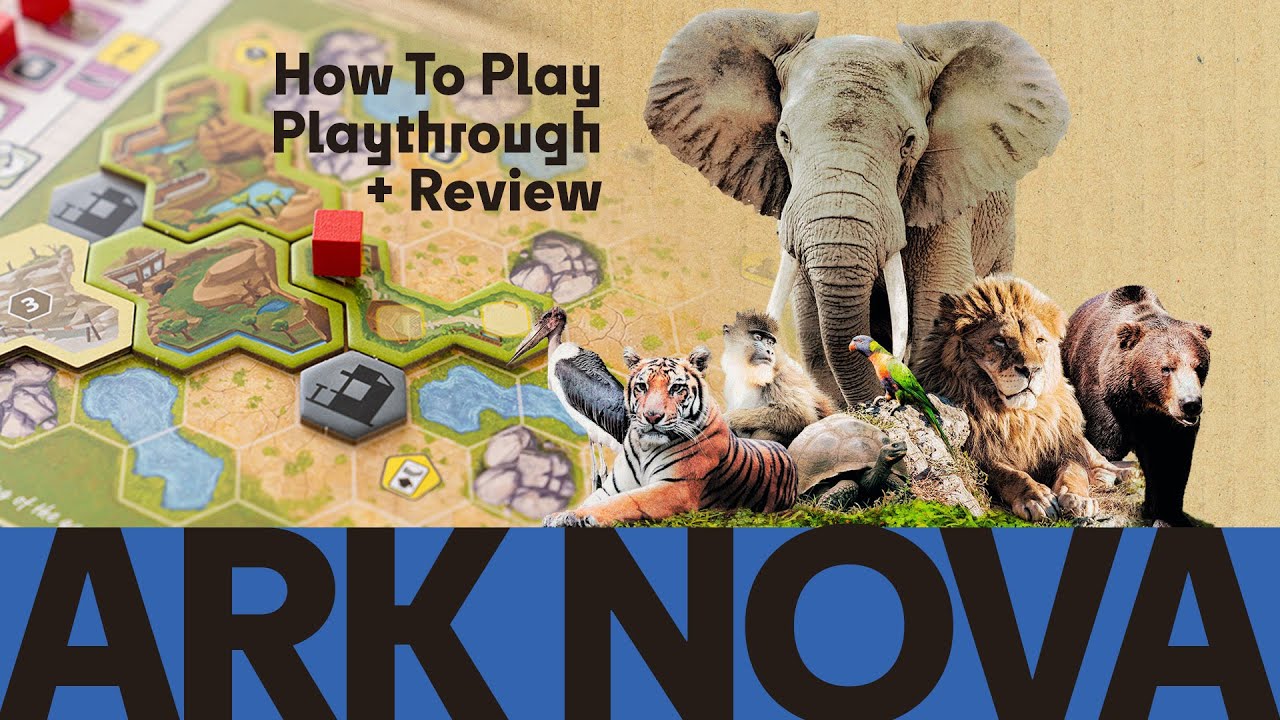 Ark Nova - How to Play, Solo Playthrough & Review