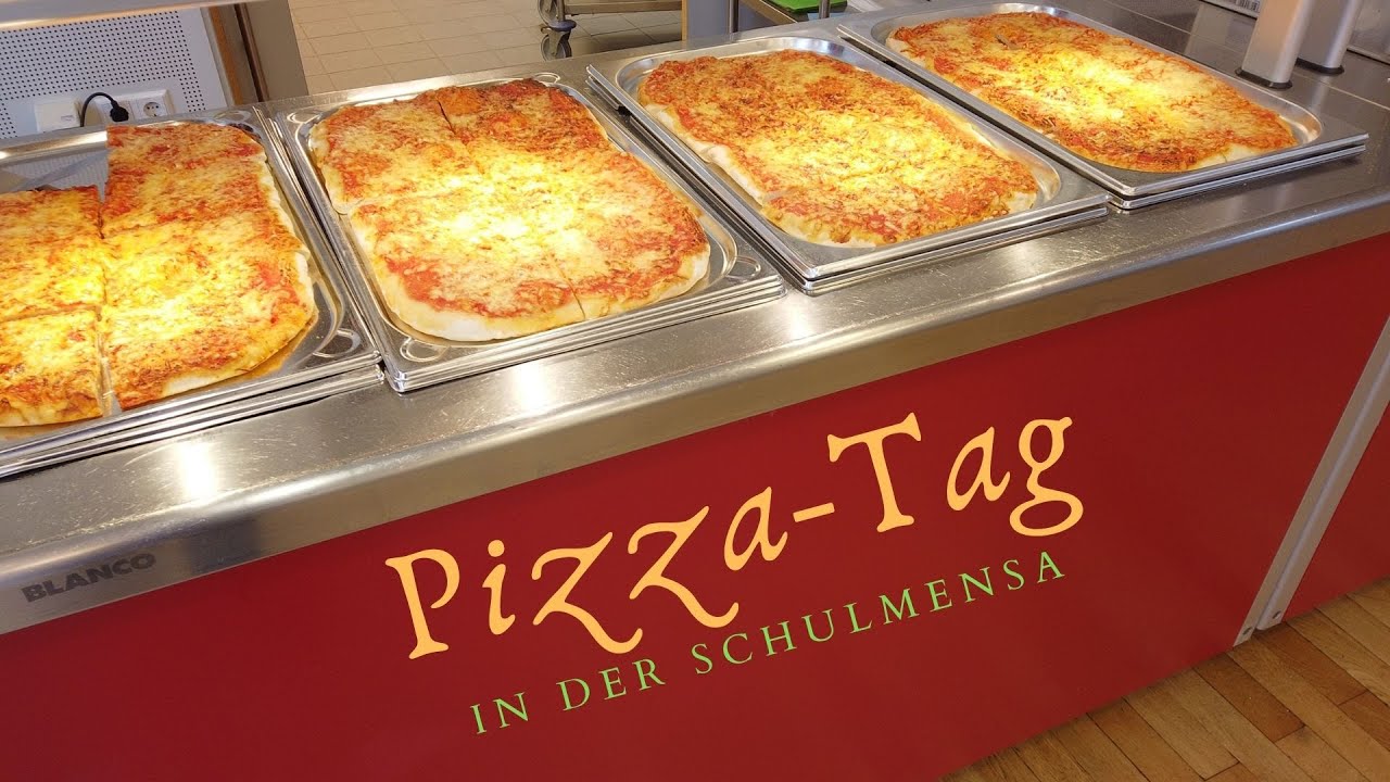 Pizza in der Schulmensa