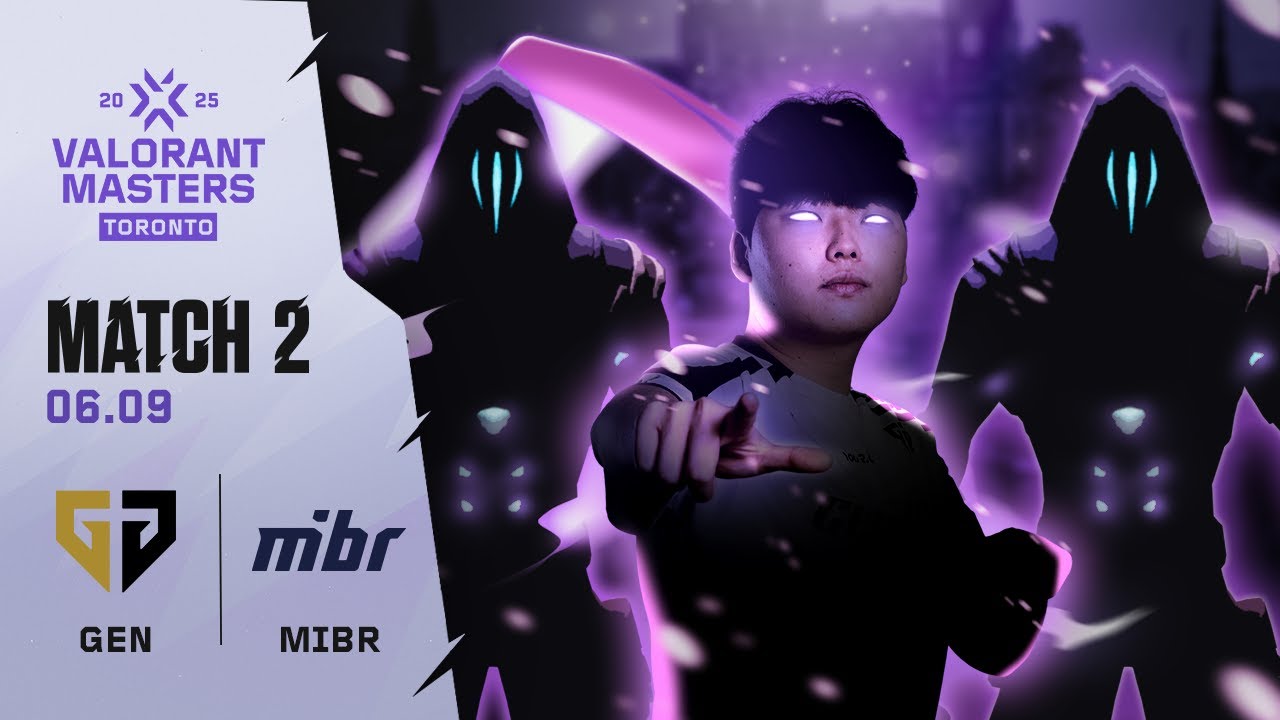 국가권력급 연막 |  GEN vs. MIBR  | 2일차 MATCH 2 H/L 06.09 | 마스터스 토론토