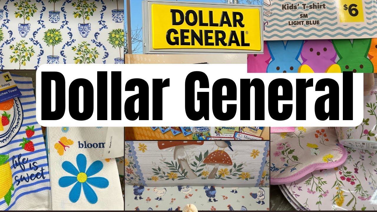 Весенняя коллекция Dollar General просто потрясающая! 🌺 Покупайте вместе со мной в Dollar General!