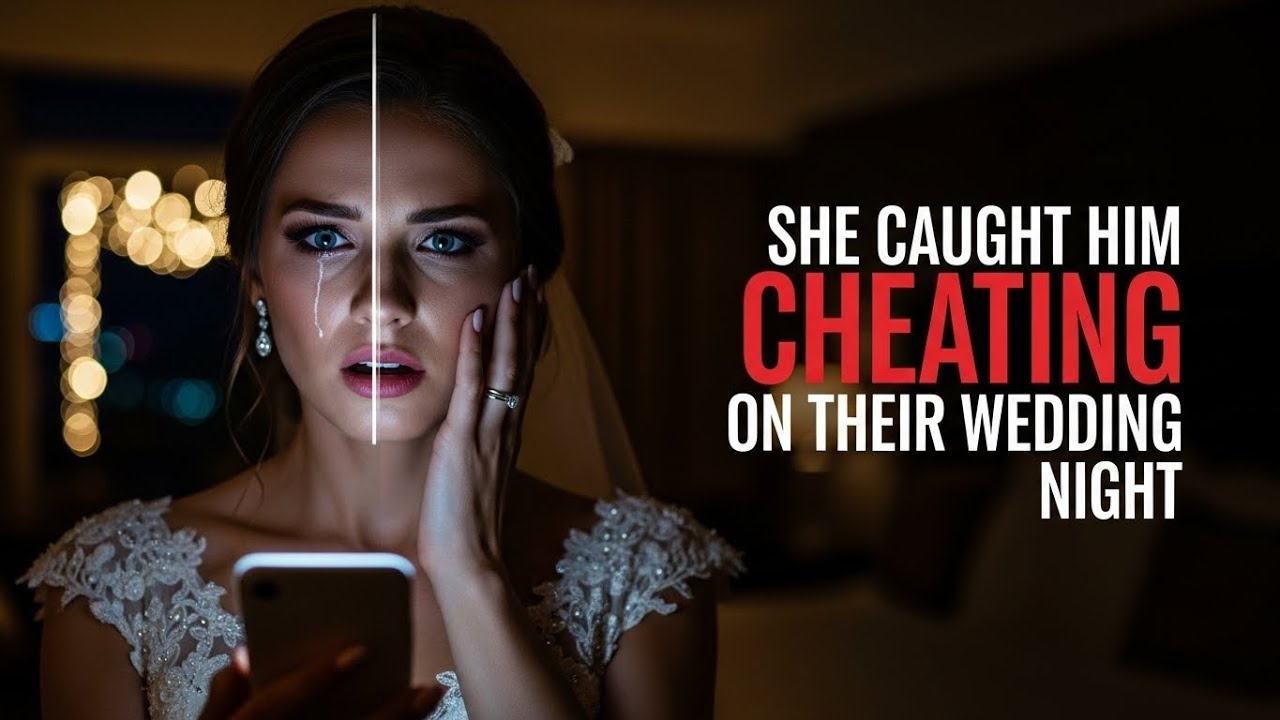 She Caught Him Cheating on Their Wedding Night