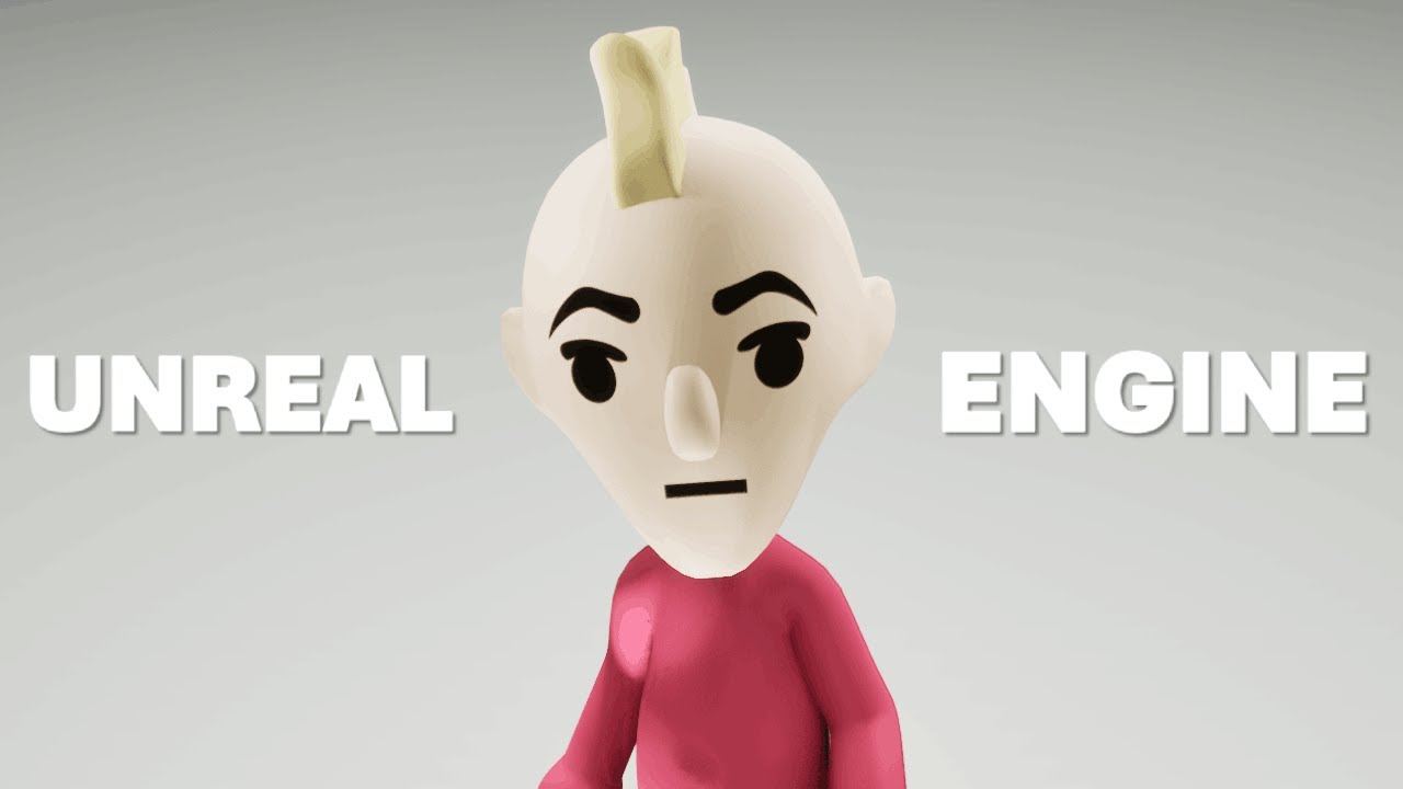 How I Made My Own Mii Inspired Character In UNREAL ENGINE 5