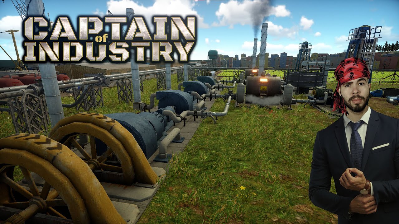 USINA DE ENERGIA A VAPOR UTILIZANDO CARV&Atilde;O! 🛠- CAPTAIN OF INDUSTRY #8