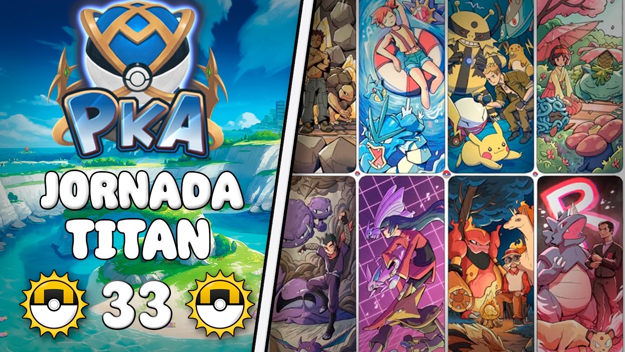 PKA ▶ Avan&ccedil;amos nos gin&aacute;sios o/ ⏣ Titan ⏣