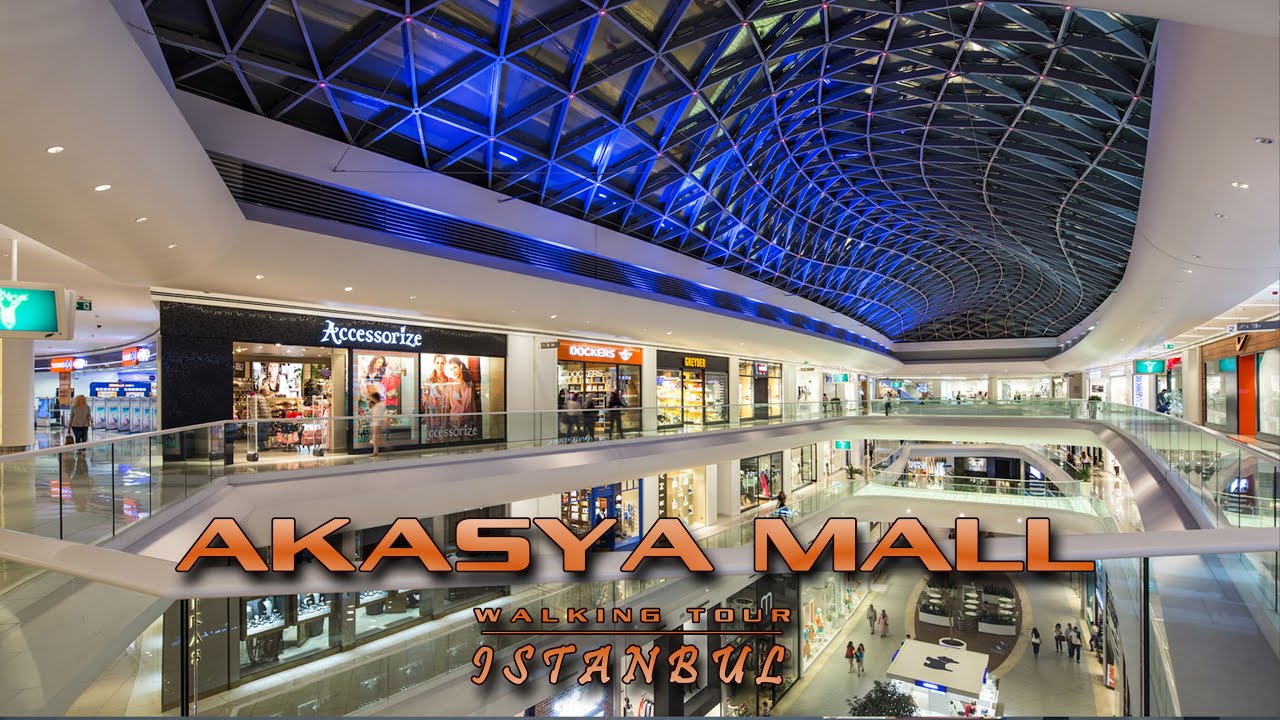 Istanbul City Walking Tour - Akasya Shopping Mall | Akasya AVM | Turkey 2022 |