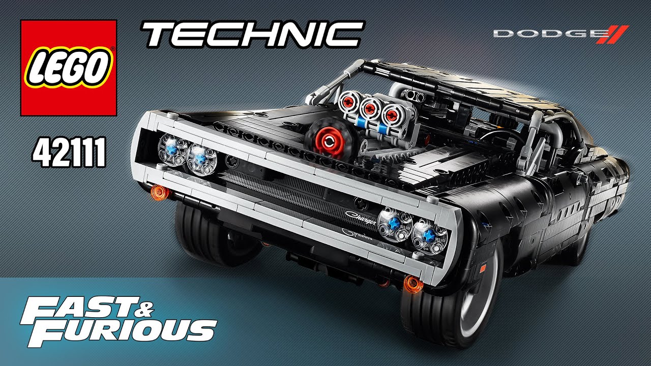 LEGO® Technic™ Dom’s Dodge Charger (42111)[1077 pcs] Step-by-Step Instructions @TopBrickBuilder
