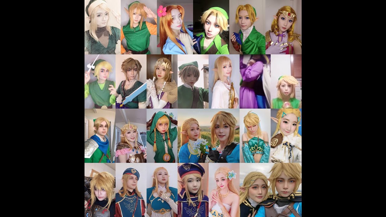 The Legend of Zelda Cosplay Pass the Brush Challenge