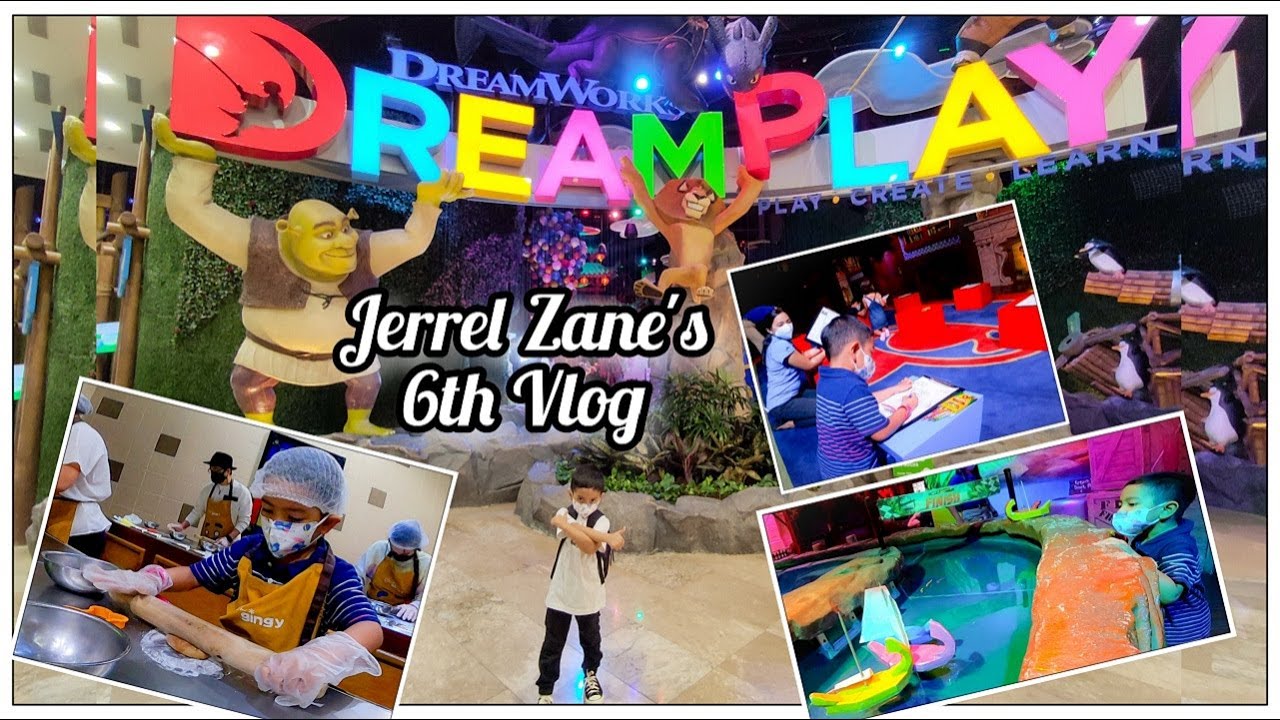 Jerrel Zane's 6th Vlog: DreamPlay City of Dreams / Play, Create and Learn / Playing While Learning