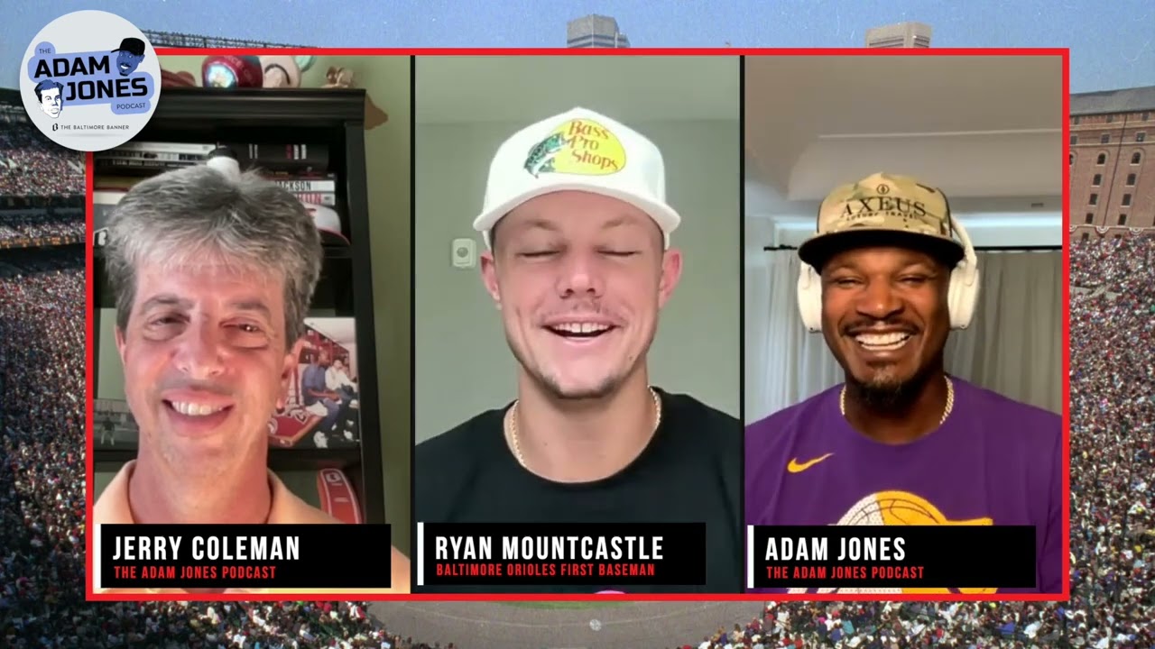 Orioles first baseman Ryan Mountcastle on why the Bird Bath cracks him up | The Adam Jones Podcast
