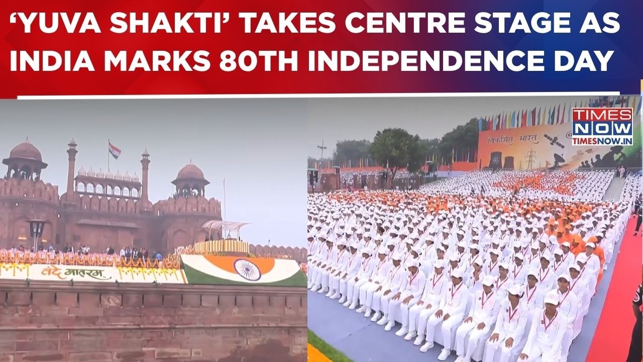 India's 80th Independence Day: 'Yuva Shakti' Takes Centre Stage As PM Modi Leads Red Fort Events