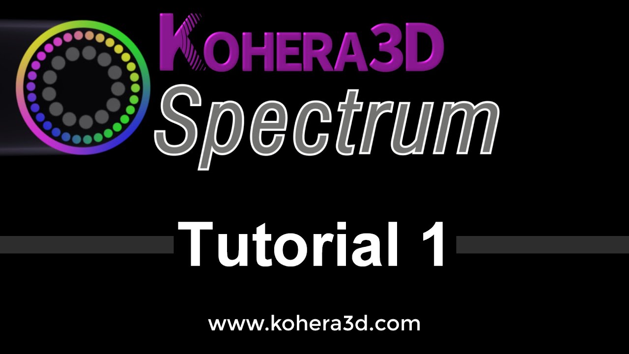 Kohera3D Spectrum Tutorial 1  - Software for isolation and classification of 3D point cloud data.