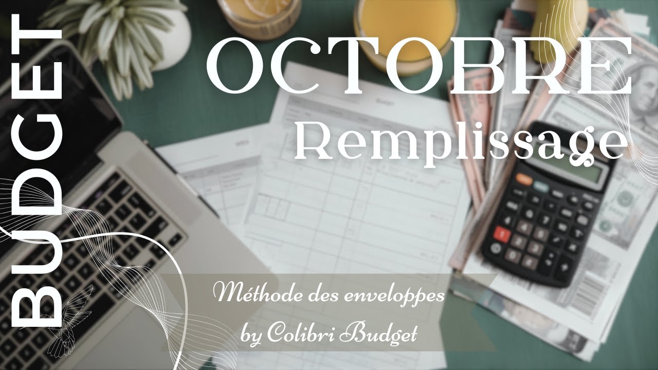 Remplissage Budget Octobre 💸 | Classeur dépenses + épargnes virtuelles