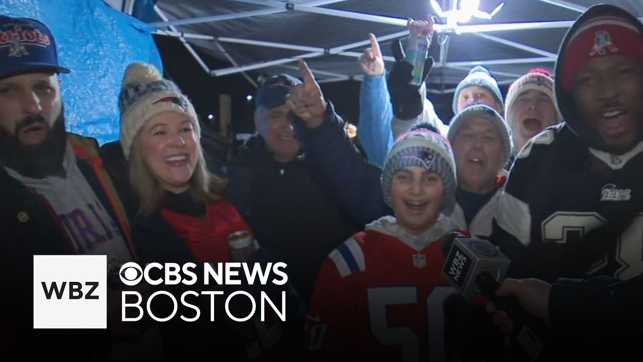 Patriots fans come from as far as Germany for playoff opener versus Chargers