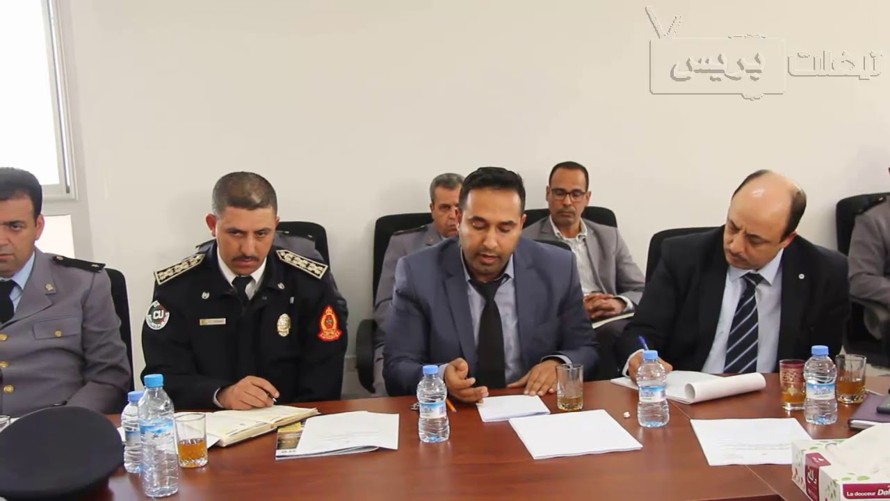 تدخل الأستاذ الأستاذ لحسن البشري نائب وكيل الملك خلال لقاء السلامة الطرقية بمحكمة تيفلت