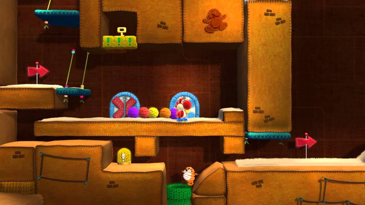 Yoshi’s Woolly World: 2-E. El enigma de la pirámide imposible