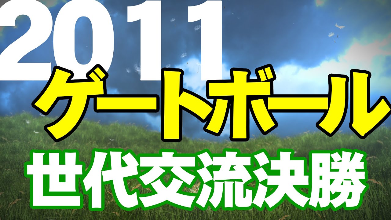 2011 平成23年度第28回全日本世代交流ゲートボール大会決勝戦
