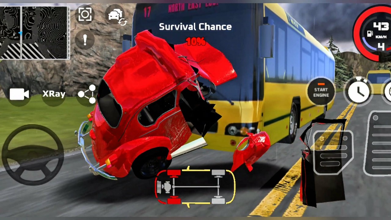 DriveCSX | High Speed Car Crashes/Stunts/Fails/Realistic Impacts (Android Gameplay) - Ep.25