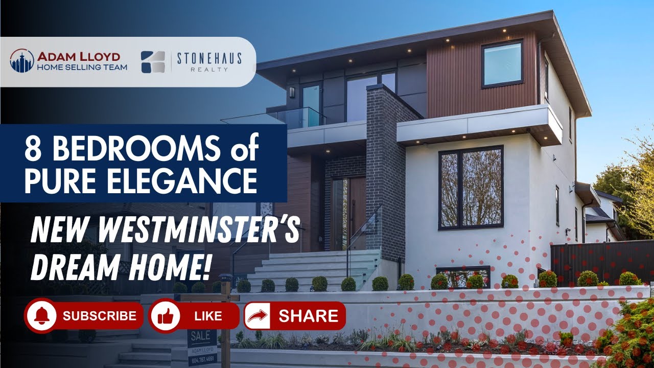 Stunning Luxury Home on Chestnut Street | New Westminster House Tour