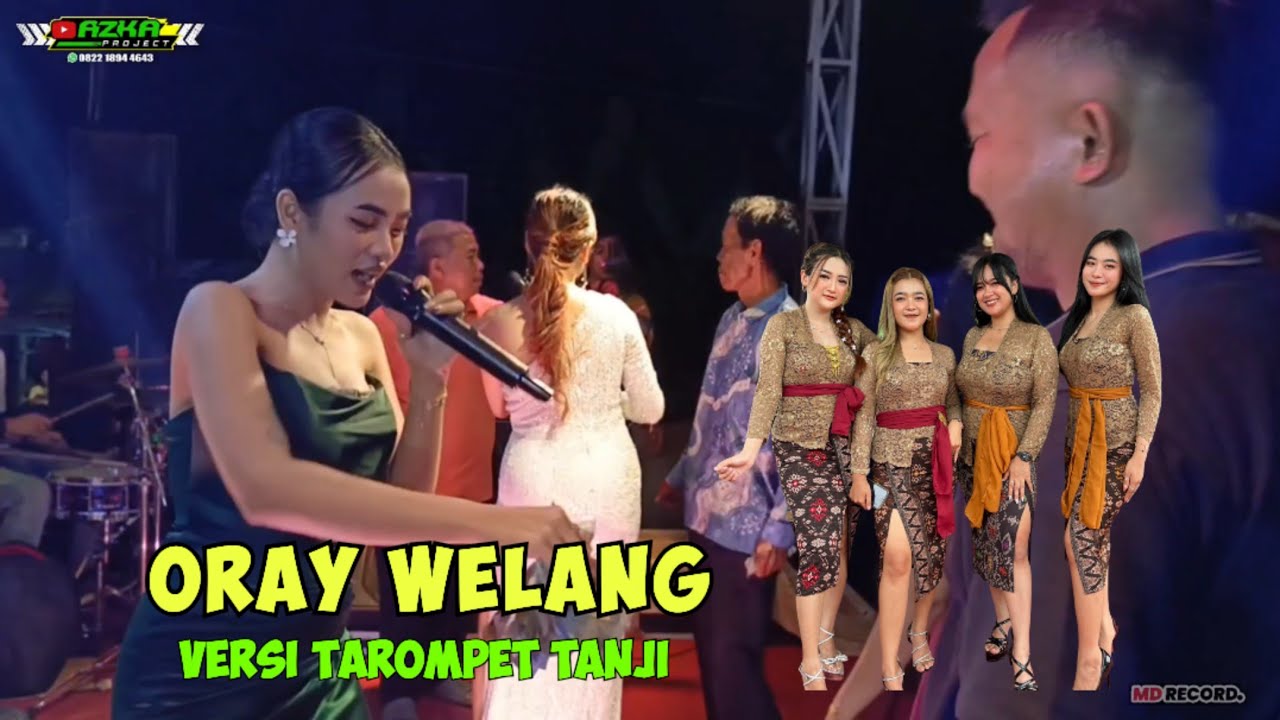 Oray welang || versi Tarompet tanji || Vitri Mpit x Azka Project || live Haurgeulis- Indramayu