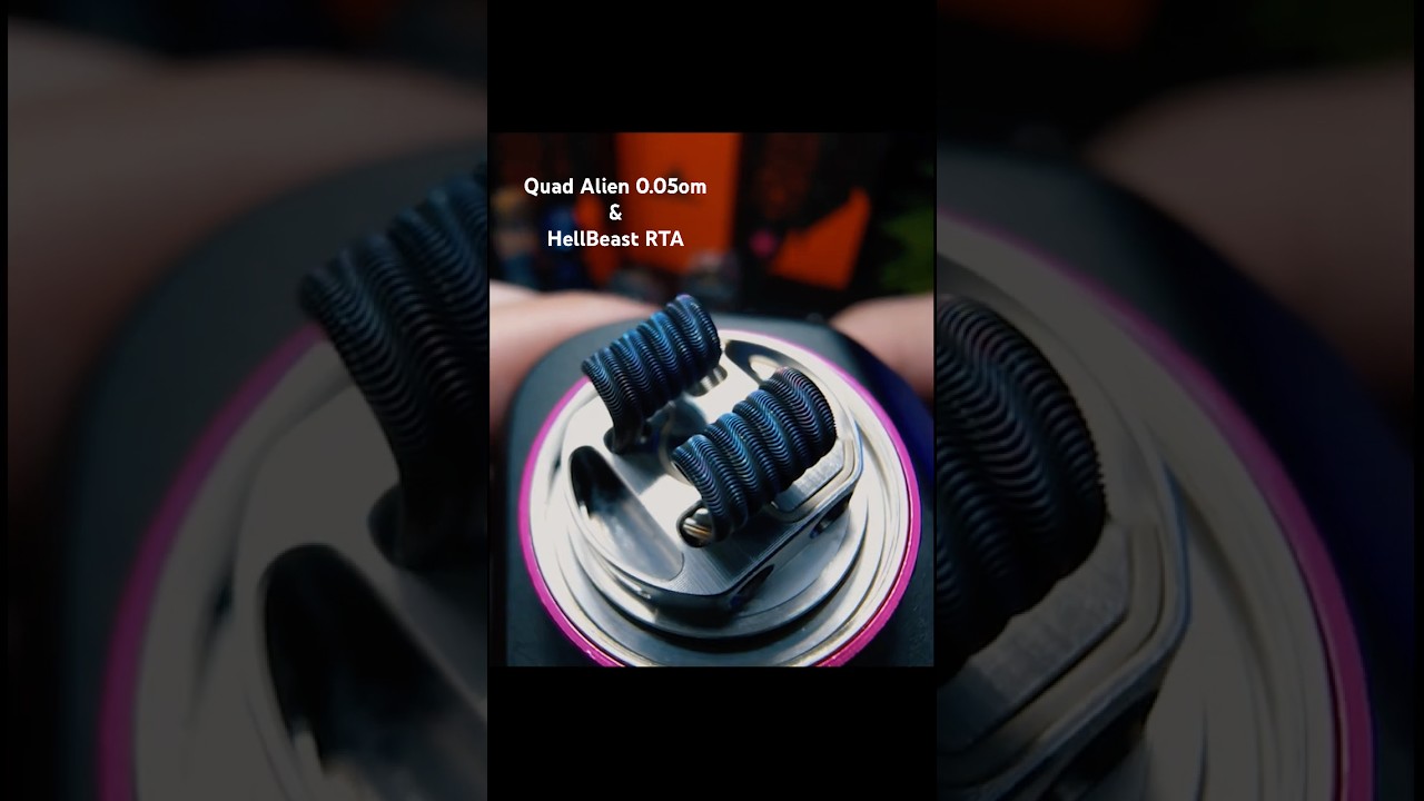 #lanskovcoil #hellbeast #rta #coils #hellvape #aliencoil