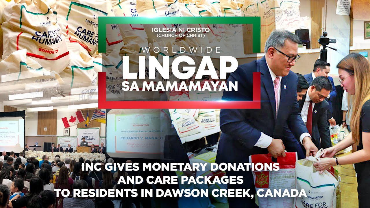 INC GIVES MONETARY DONATIONS AND CARE PACKAGES TO RESIDENTS IN DAWSON CREEK, CANADA