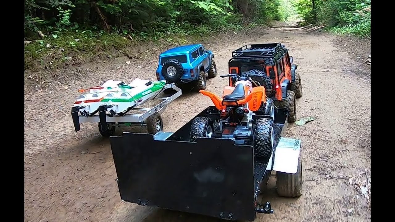 Rc boat launch! feilun-ft009 speed racing boat,scale rc truck redcat gen 8.