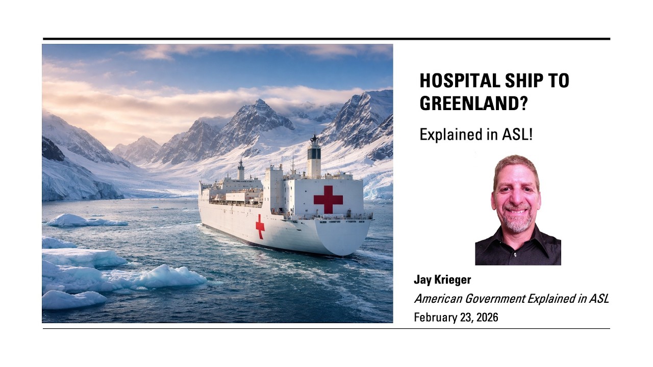 Hospital Ship To Greenland? Explained in ASL!