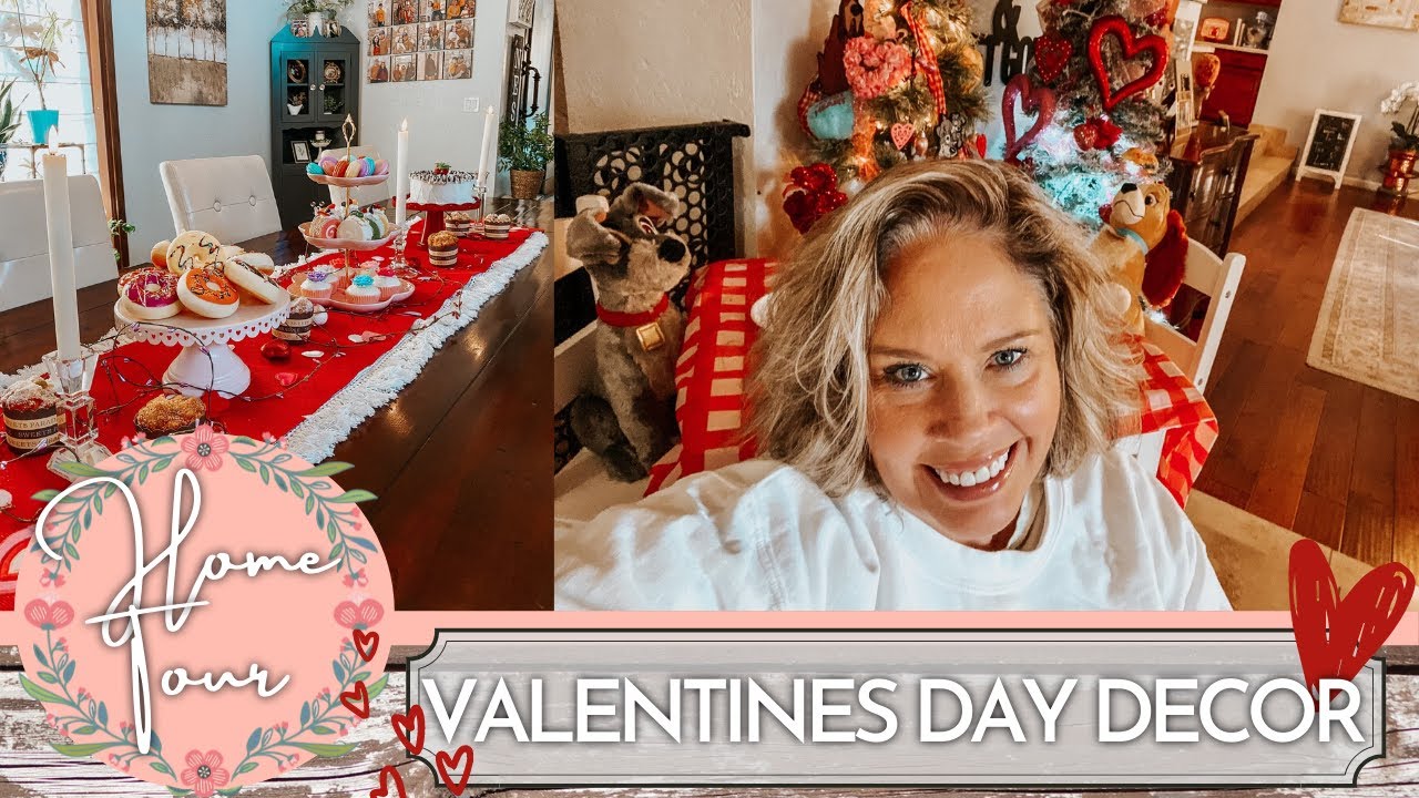 New 2022 Valentines Home Tour | Decor Ideas for Valentines Day | Tips for sparse decoration