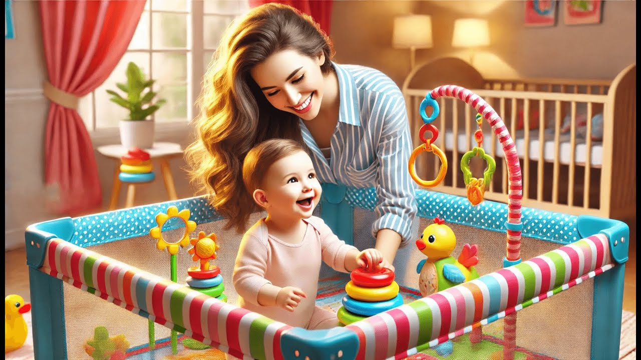🏰 Fortella Cloud Castle Foldable Playpen | Best Playpen Toys for Baby 🏰