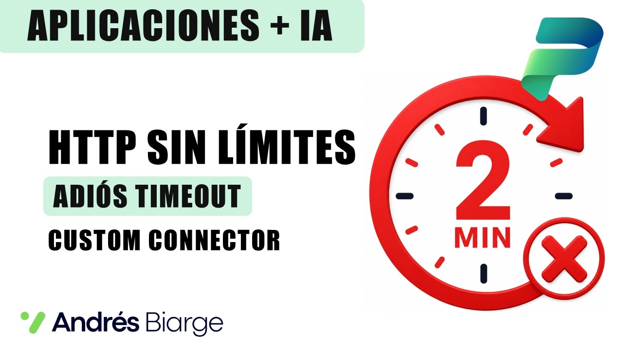 Cómo evitar el timeout de 2 minutos del conector HTTP: Custom Connector