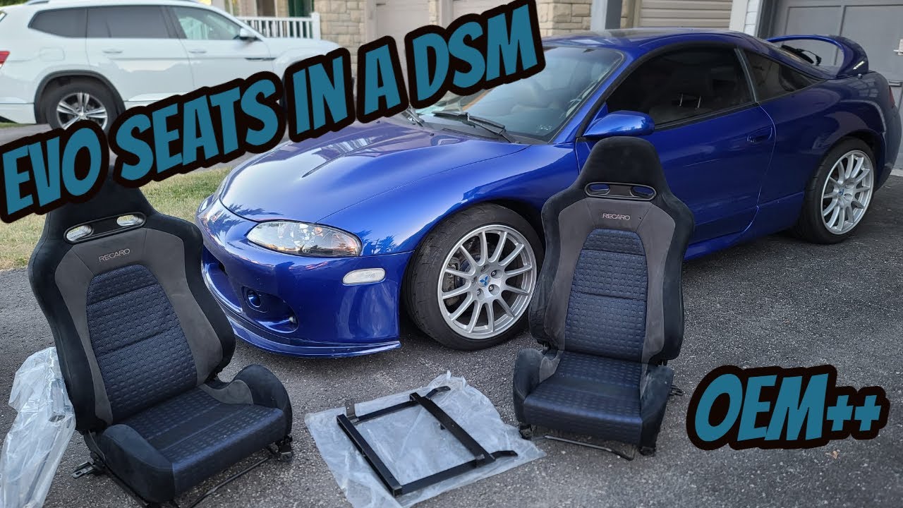 Getting Rare JDM seats for my 2G Eclipse! | Turning my eclipse into an EVO Part 1