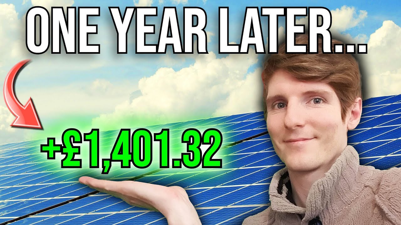 One Year With Solar: How I Saved Over &pound;1,000!