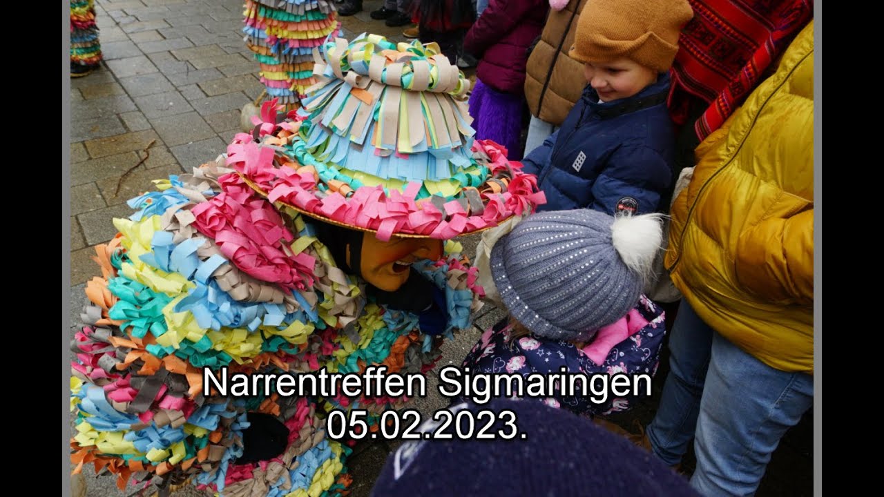 Narrentreffen Sigmaringen 05.02.2023. 2 Teil