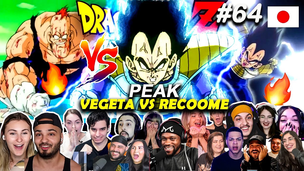 Вегета против Рекома😱☠️Они этого не ожидали🥶РЕАКЦИЯ МЭШАП Dragon Ball Z Эпизод 64🐲(Dragon Ball Z