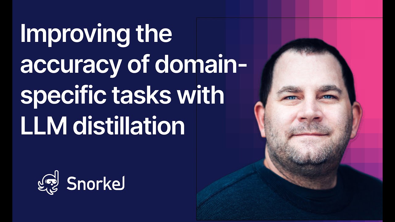 Improving the accuracy of domain specific tasks with LLM distillation