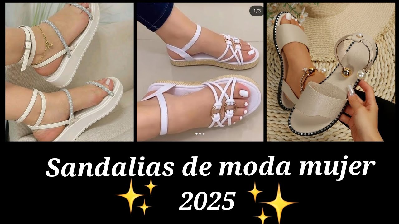 SANDALIAS DE MODA 2025 PARA MUJER #2025 #moda #zapatos #shouses #fashion #zapatosdemujer2025 #estilo