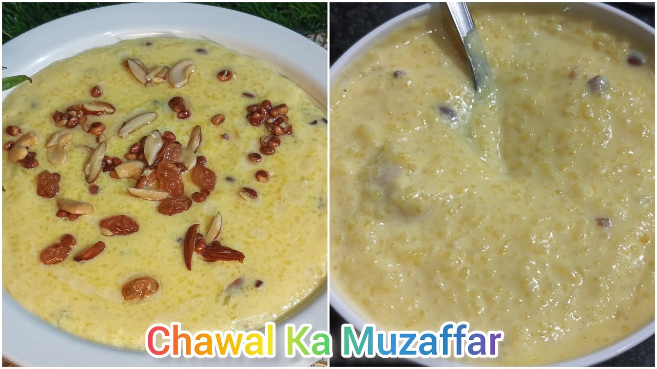 Muzaffar Sweet Recipe ❤️ | Chawal Ka Muzaffar | Rice Kheer Recipe | Desert Recipe