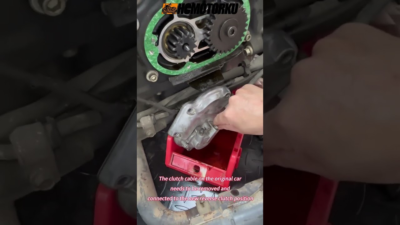 Motorcycle Reverse Gear Clutch Installation Steps🏍#touring #harleydavidson
