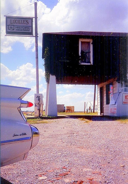 LUCILLE HAMONS - Hydro, OK - Route 66 - August 25, 1993