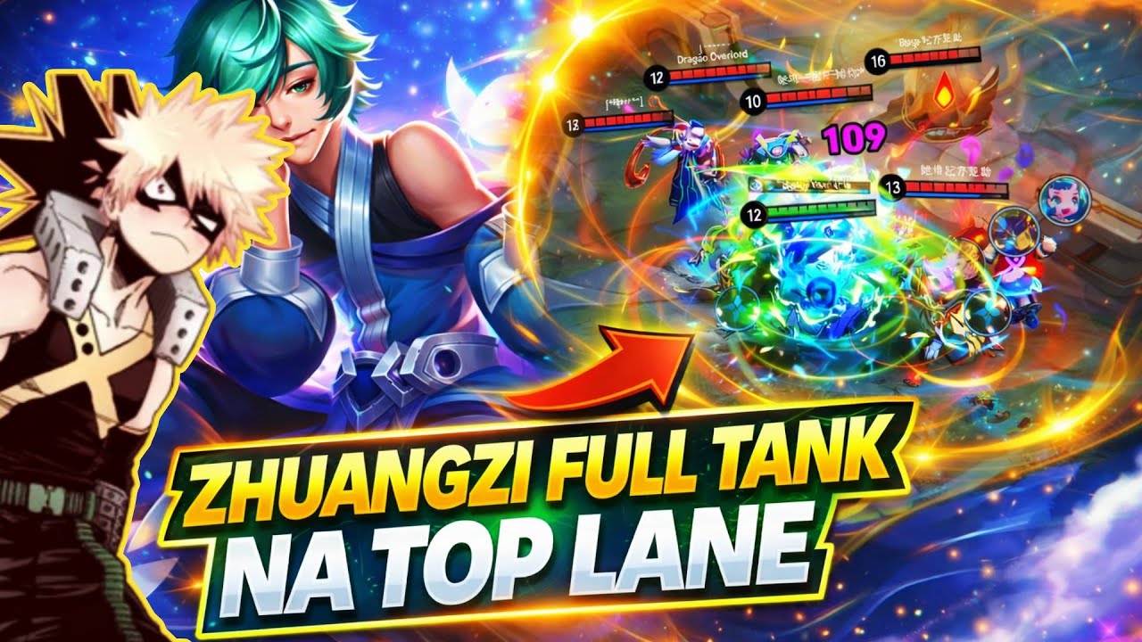 ZHUANGZI FULL TANK NA TOP LANE | HONOR OF KINGS BALEI