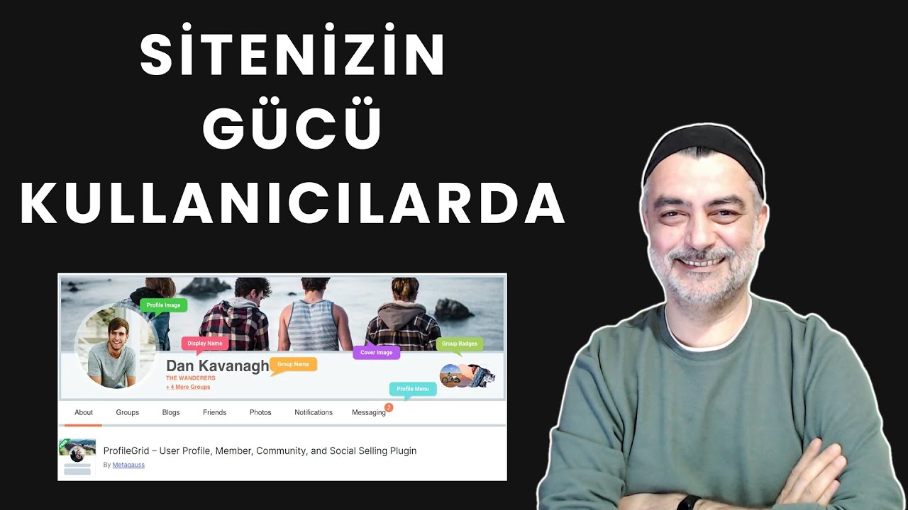 ProfileGrid ile WordPress'te Kullanıcı Profillerini &Ouml;zelleştirme! &Uuml;CRETSİZ
