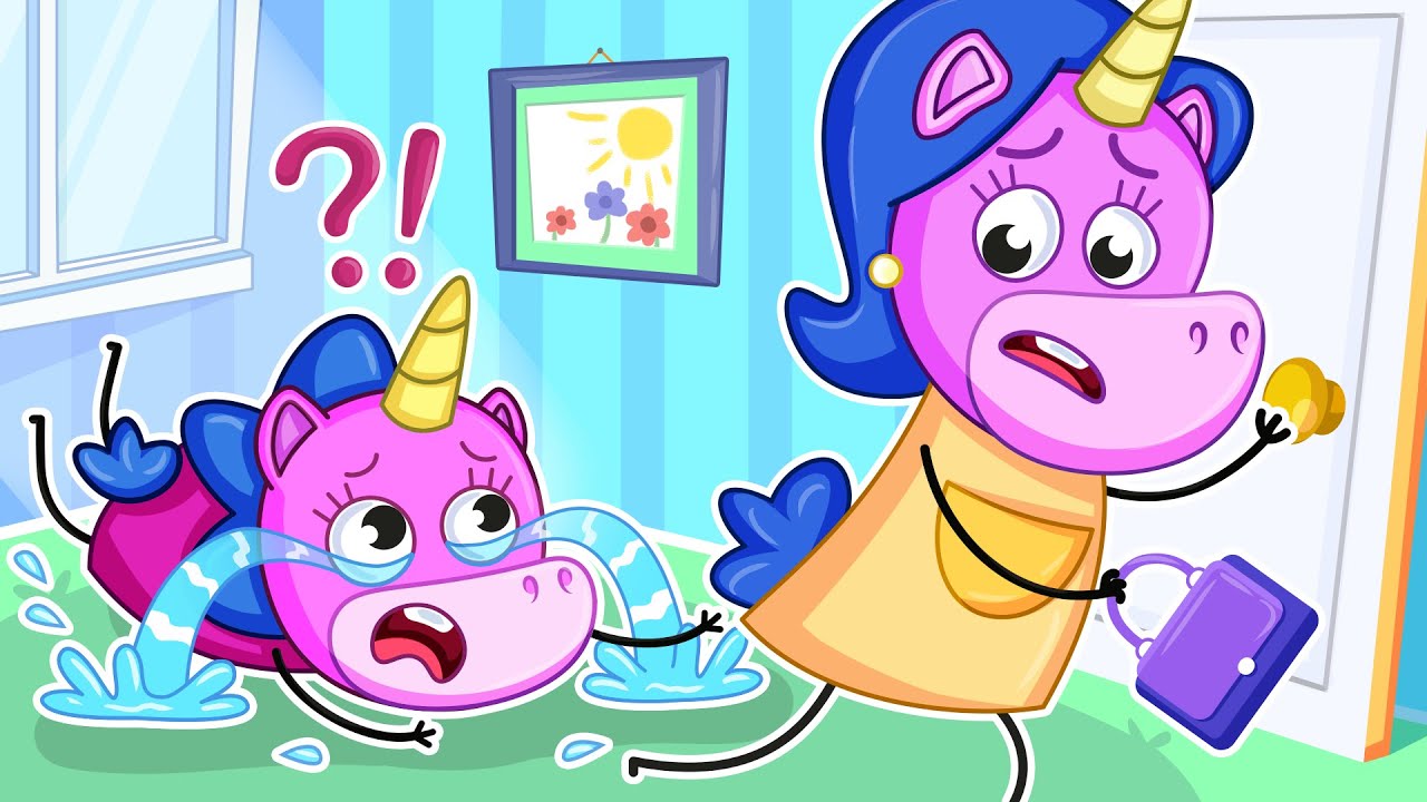 When Mommy Away | Don&rsquo;t Cry Baby😢👩| Teeny Mimi 🦄