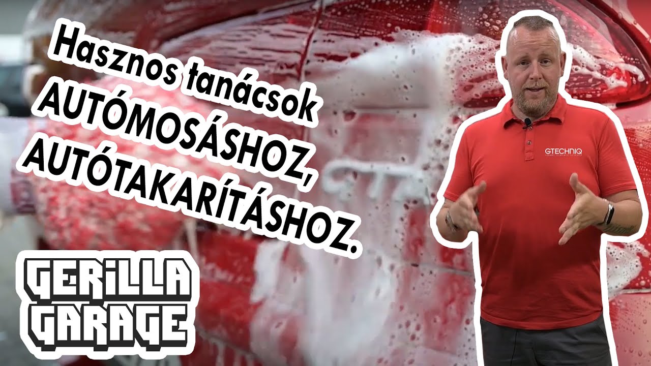 Hasznos tanácsok autómosáshoz, takarításhoz